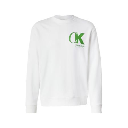Calvin Klein Calvin Klein Sweatshirt appel / wit
