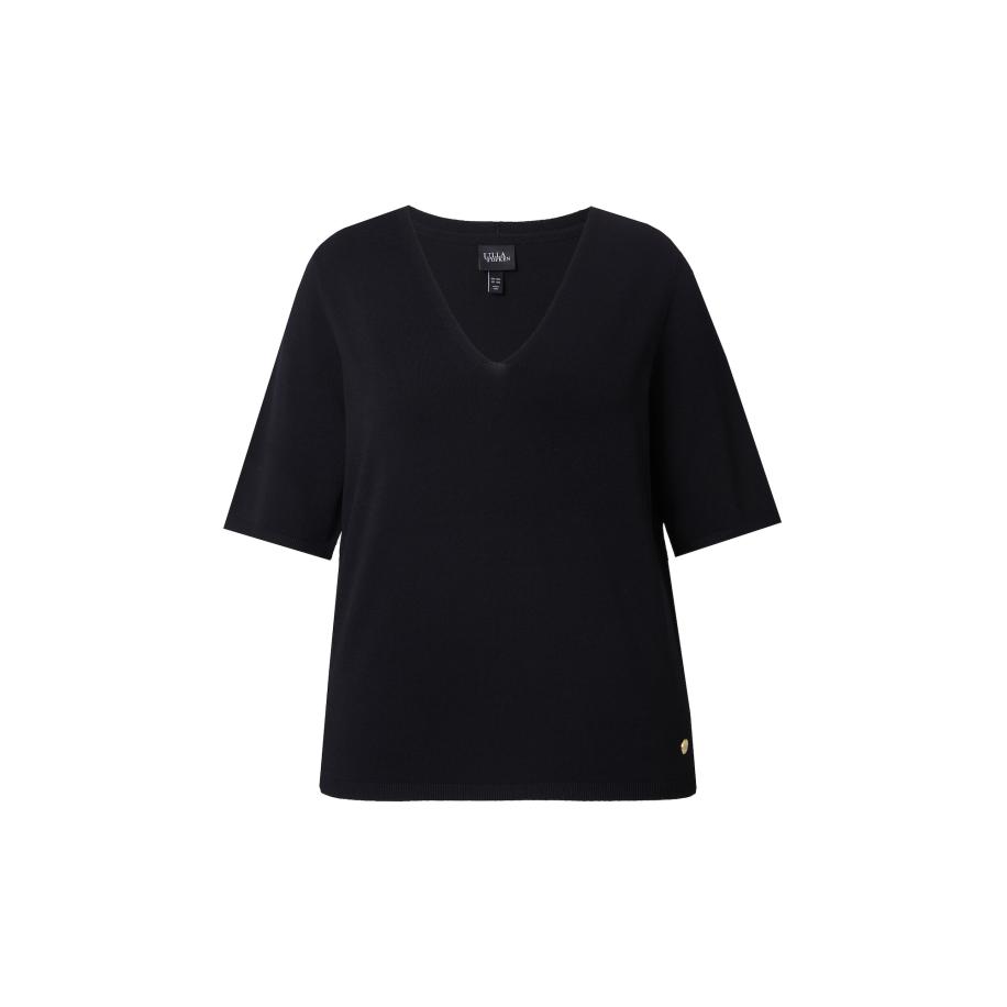 Ulla Popken Ulla Popken Trui zwart -