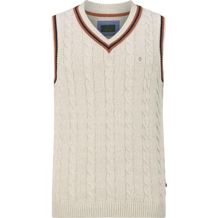 Charles Colby Spencer blauw, Cable knit
