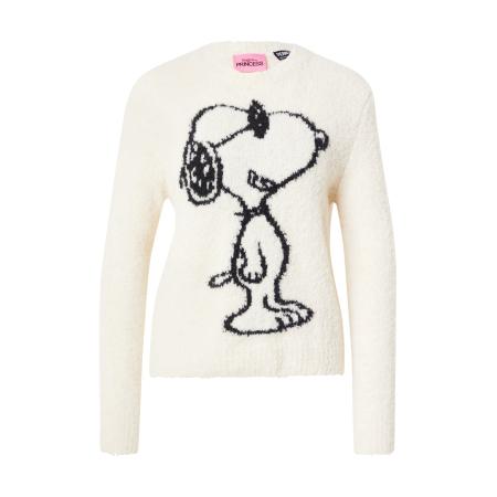 PRINCESS GOES HOLLYWOOD PRINCESS GOES HOLLYWOOD Trui Snoopy Intarsia zwart / wolwit