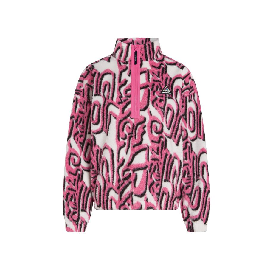 O'Neill ONEILL Sweatshirt ecru / pink / zwart -