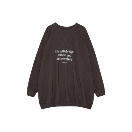 moshi moshi mind moshi moshi mind Trui November beige / donkerbruin