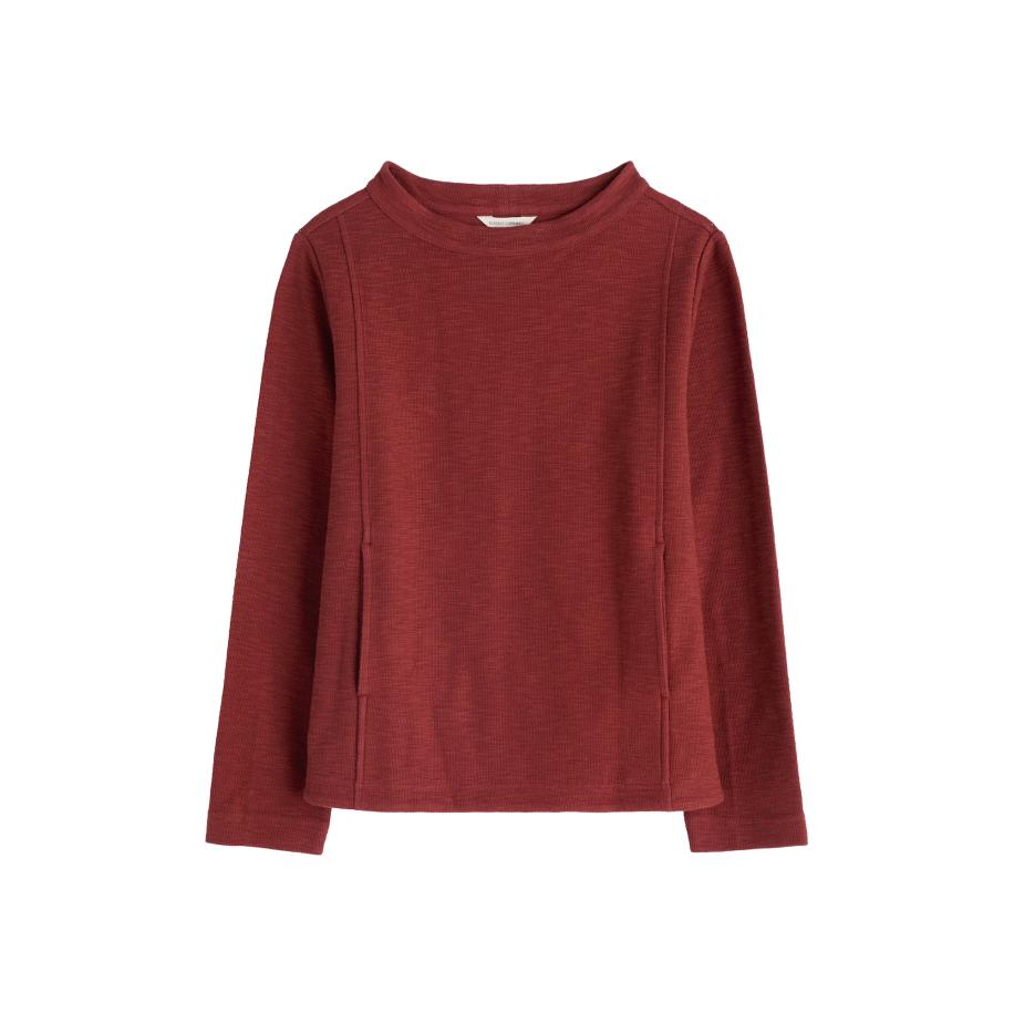 Seasalt Cornwall Seasalt Cornwall Sweatshirt Topshell bruin -