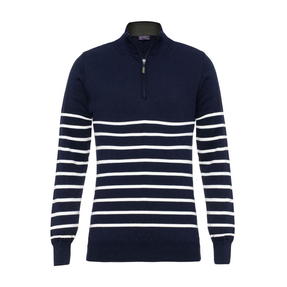 Felix Hardy Felix Hardy Trui navy / wit -