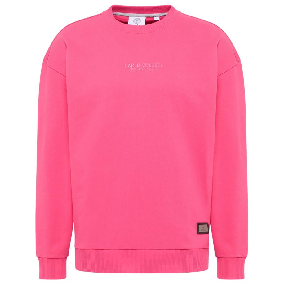 carlo colucci Carlo Colucci Sweatshirt pink -