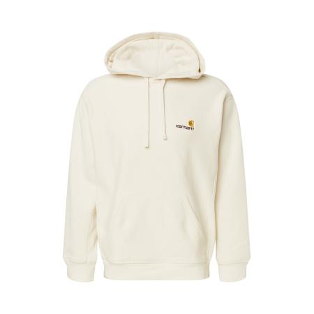 Carhartt WIP Carhartt WIP Sweatshirt American Script crème / goudgeel / merlot