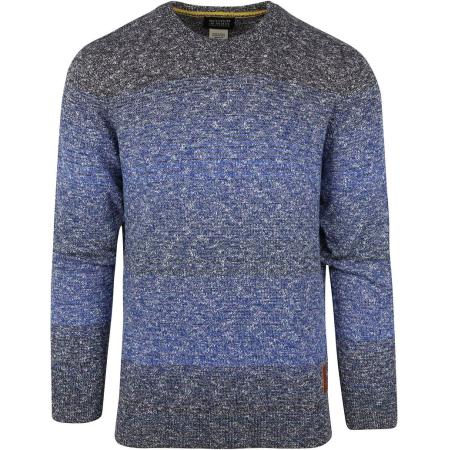 Scotch and Soda Pullover Melange Donkerblauw