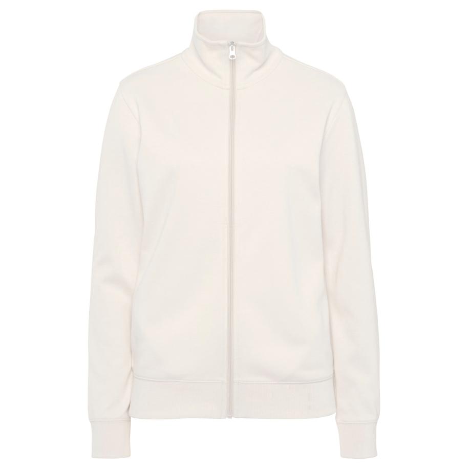 BENCH Sweatvest ecru Bruin