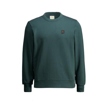 Chasin' CHASIN Sweatshirt Toby Wave beige / donkergroen