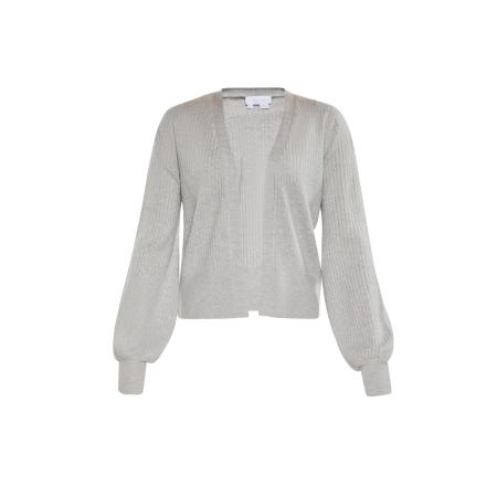 Usha usha WHITE LABEL Gebreid vest grijs