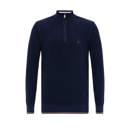 Williot Williot Trui blauw / rood / zwart / wit