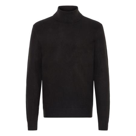 Casual Friday Trui CFHEINE roll neck zwart