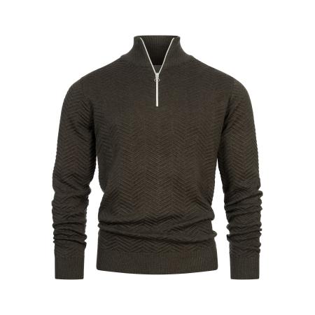 Kronstadt Kronstadt Trui Carlo donkergroen