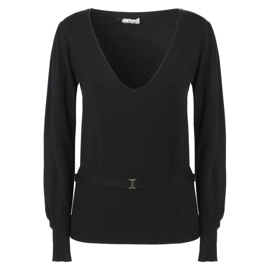 Influencer Trui zwart Zwart