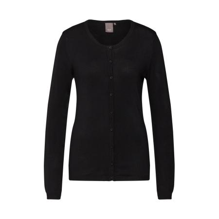 ICHI ICHI Gebreid vest IHMafa zwart