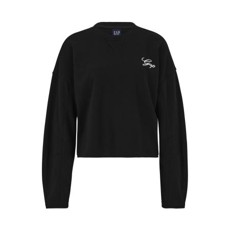 GAP Gap Tall Sweatshirt zwart / wit