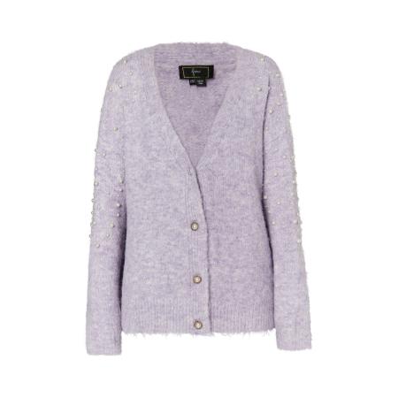 Faina faina Gebreid vest lila