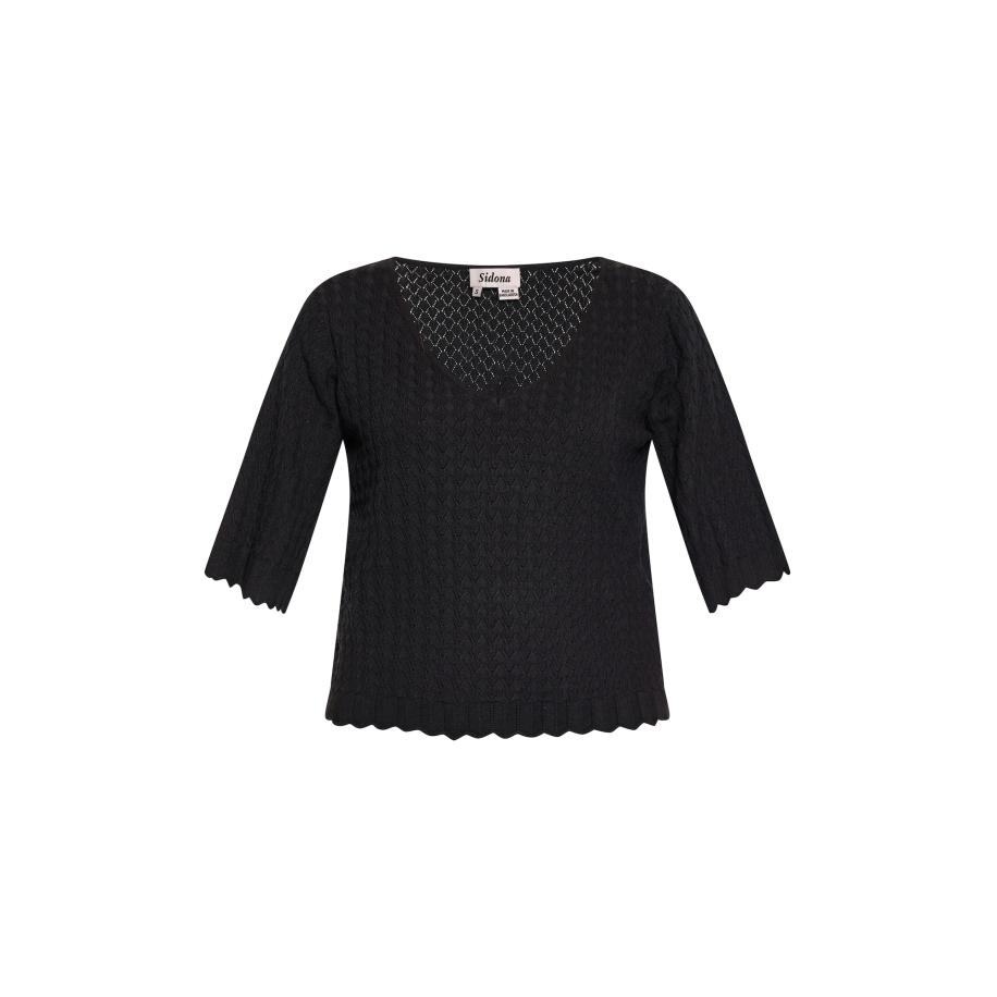 Sidona Sidona Trui zwart -