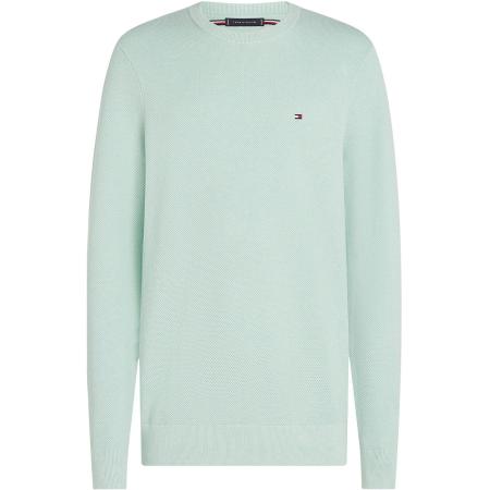 Tommy Hilfiger Structure Trui Mintgroen