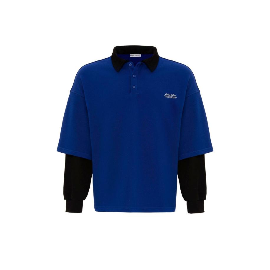 Dandalo Dandalo Sweatshirt royal blue/koningsblauw / zwart -