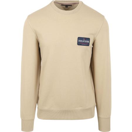 Tommy Hilfiger Sweater Roundel Logo Beige
