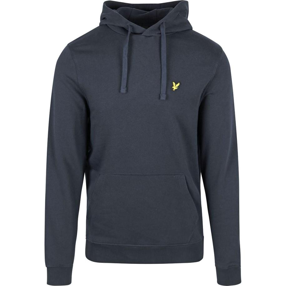 Lyle and Scott Hoodie Dark Navy Blauw