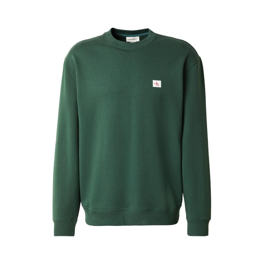 Calvin Klein Calvin Klein Jeans Sweatshirt donkergroen / rood / wit -
