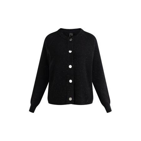 DreiMaster DreiMaster Klassik Gebreid vest zwart