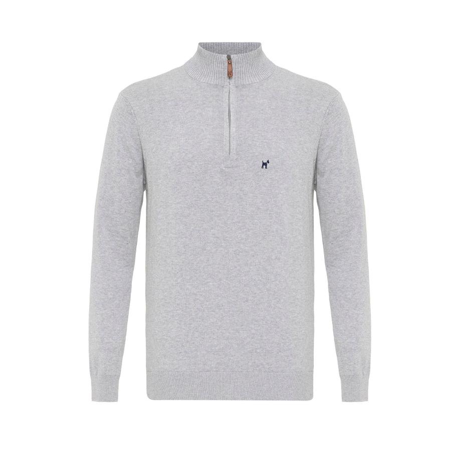 Williot Williot Trui grijs gemêleerd -