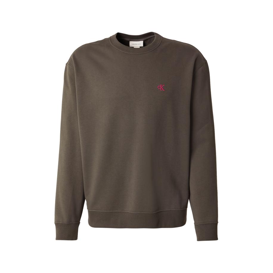 Calvin Klein Calvin Klein Jeans Sweatshirt donkergrijs / donkerroze -