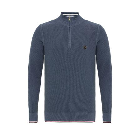 Williot Williot Trui enziaan / wijnrood / kersrood / zwart