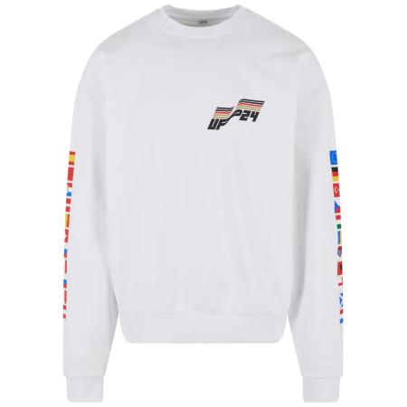 MT Upscale Sweatshirt blauw / rood / zwart / wit