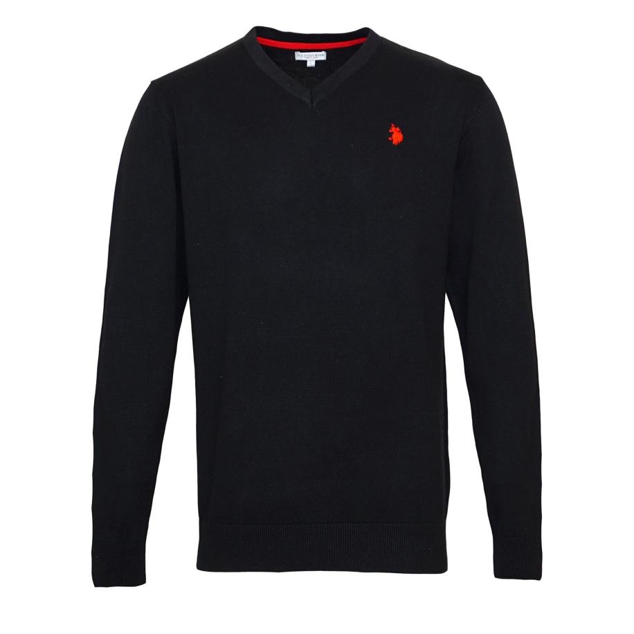 U.S. Polo Assn. U.S. POLO ASSN. Trui rood / zwart -