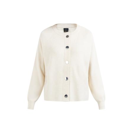 DreiMaster DreiMaster Klassik Gebreid vest Markani beige