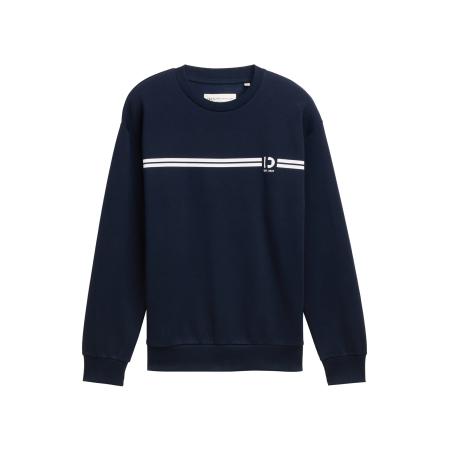 Tom Tailor TOM TAILOR DENIM Sweatshirt navy / wit
