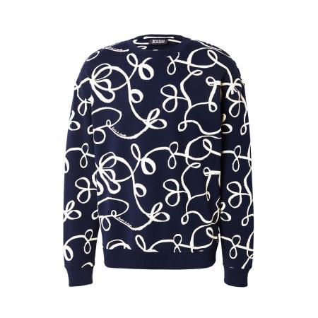 Scotch & Soda SCOTCH & SODA Sweatshirt donkerblauw / offwhite