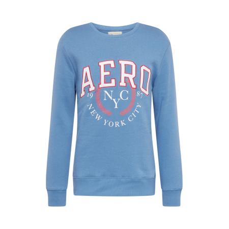 Aeropostale AÉROPOSTALE Sweatshirt NYC 1987 petrol / lichtrood / wit