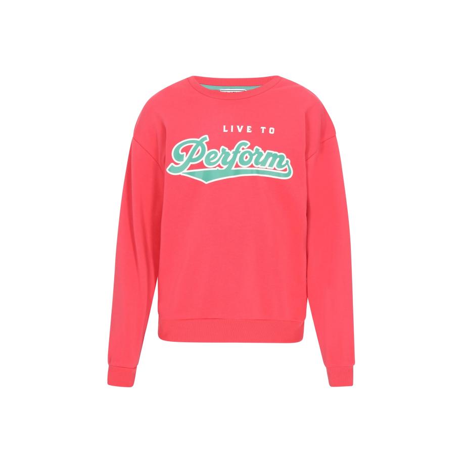 Mo ATHLSR Mo ATHLSR Sweatshirt Back To School turquoise / watermeloen rood / wit -