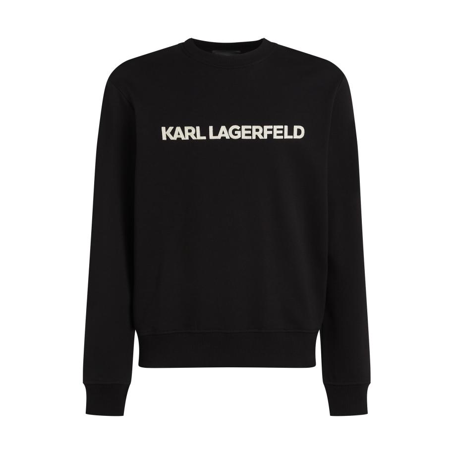 Karl Lagerfeld Karl Lagerfeld Sweatshirt sand / zwart -
