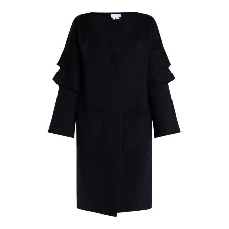 Usha usha WHITE LABEL Gebreid vest zwart