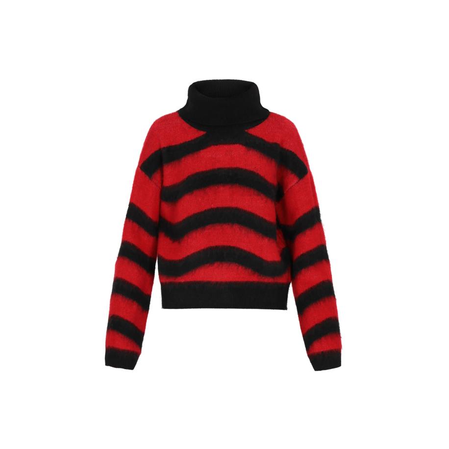 MYMO myMo ROCKS Trui rood / zwart -