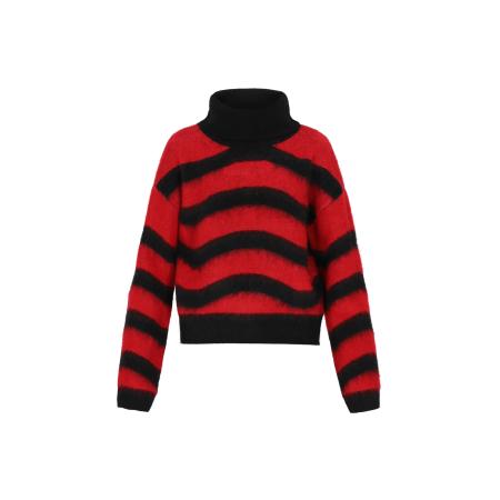 MYMO myMo ROCKS Trui rood / zwart