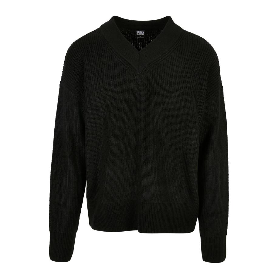 Urban Classics Urban Classics Gebreid vest zwart -