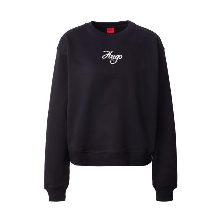 Hugo Boss HUGO Sweatshirt Deroxina_6 zwart / wit