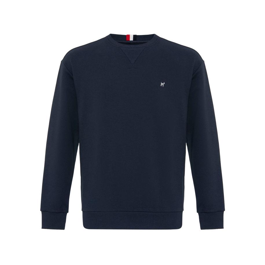Williot Williot Sweatshirt navy / wit -
