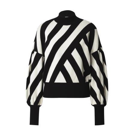 YAS YAS Trui YASFonny zwart / wit