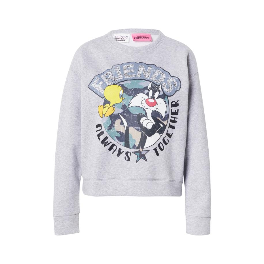 PRINCESS GOES HOLLYWOOD PRINCESS GOES HOLLYWOOD Sweatshirt Sylvester& Tweety friends geel / lichtgrijs / mintgroen / zwart -