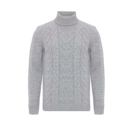 Williot Williot Trui grijs gemêleerd