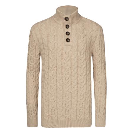 Jimmy Sanders Jimmy Sanders Trui beige