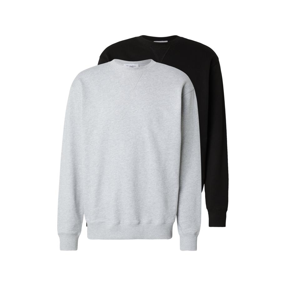 TRAPP TRAPP Sweatshirt lichtgrijs / zwart -
